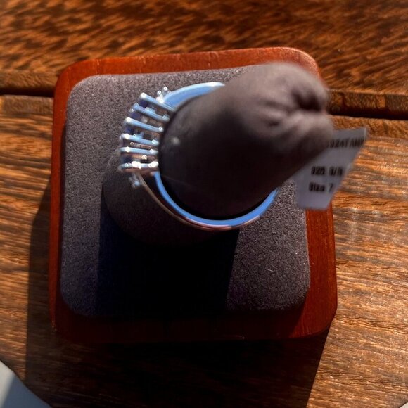 Dazzling Tanzanite Ring in Sterling Silver - 1.0 Cwt, Size 7
Make an Offer. - Picture 5 of 13